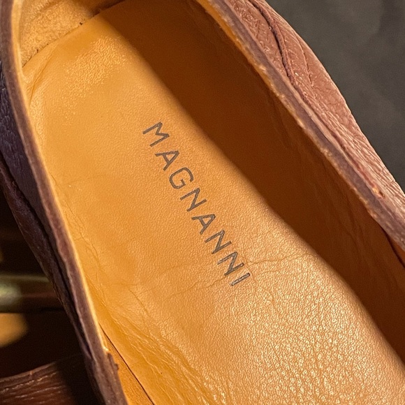 Magnanni Men's Heston Deerskin Leather House Slippers - Picture 7 of 10